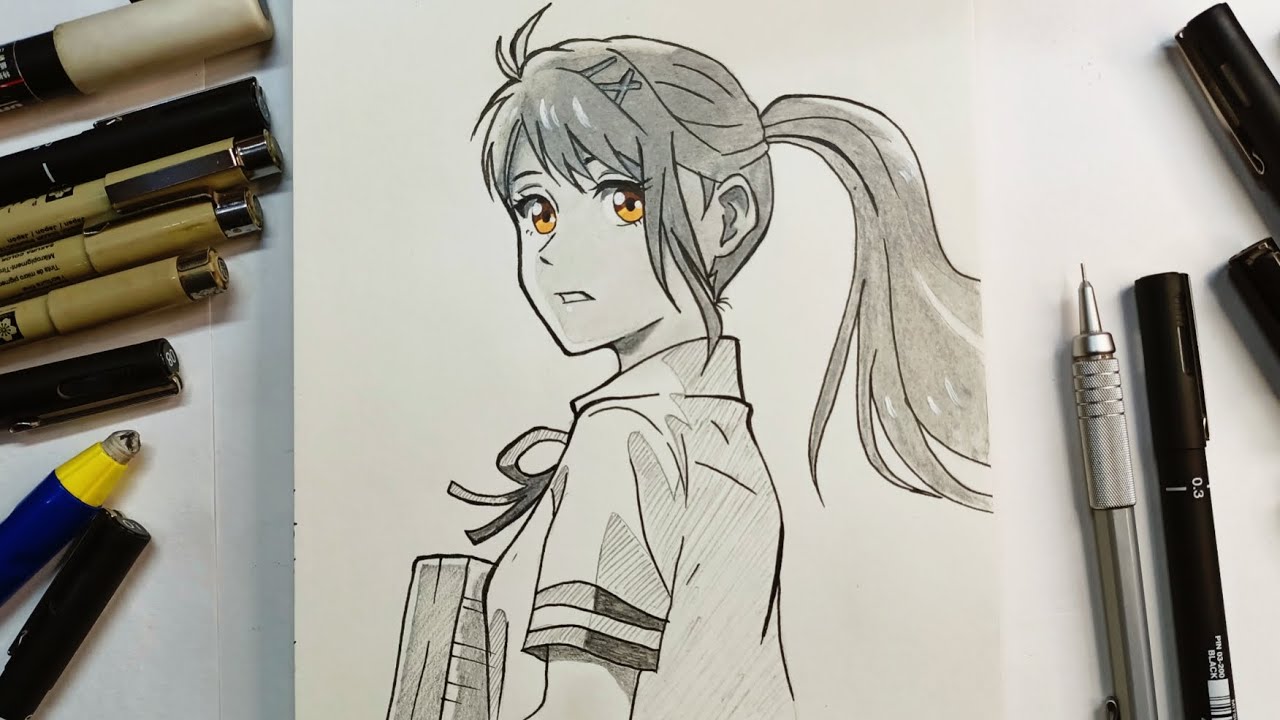 How to draw Suzume Iwato | Tutorial | Easy step by step | Suzume no tojimari |