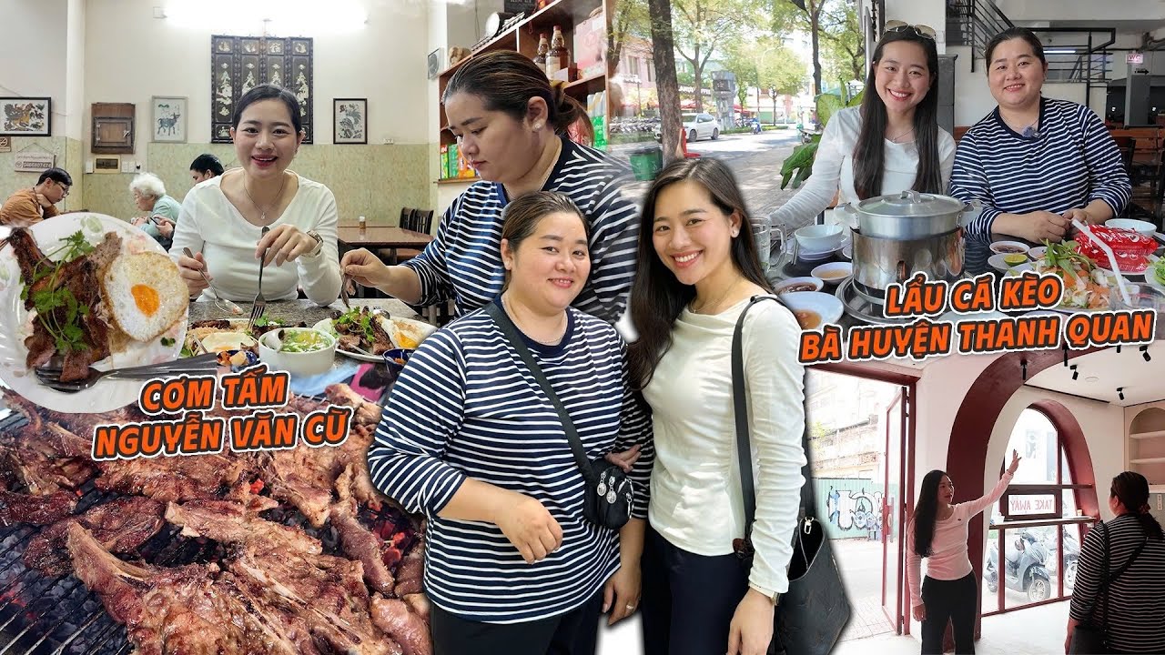 Ăn sáng Cơm Tấm Nguyễn Văn Cừ nổi tiếng & Ngon nhất Sài Gòn | ÁNH KUA