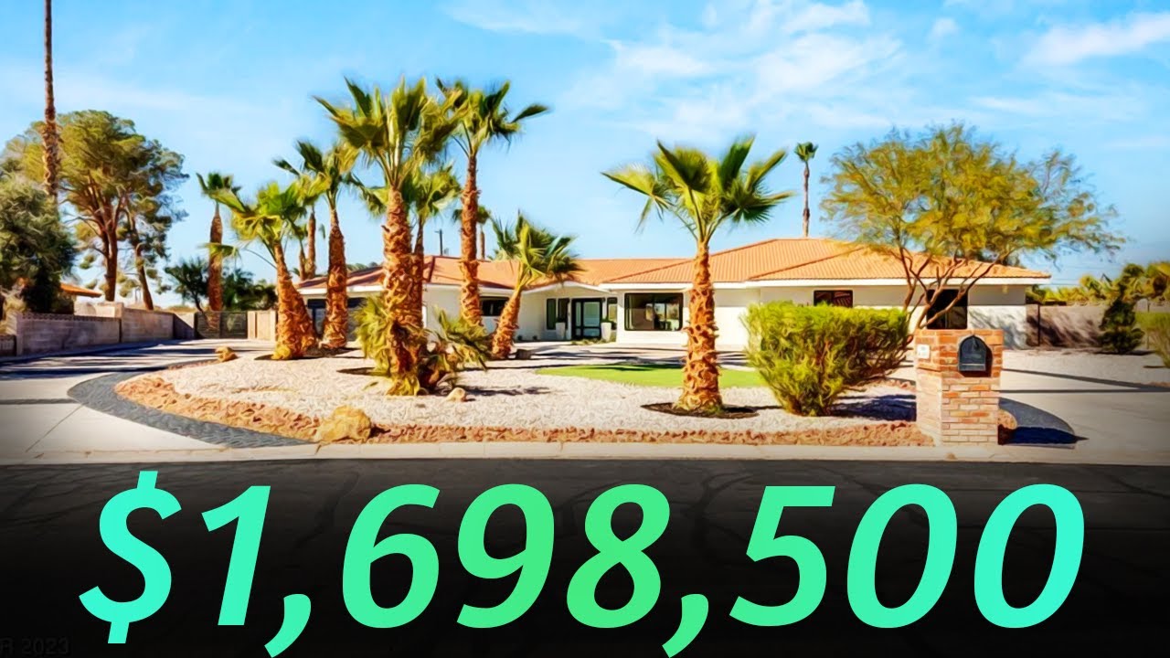 Touring A $1,698,500 Las Vegas Remodel In A Neighbourhood Suge Knight & Mike Tyson Lived...