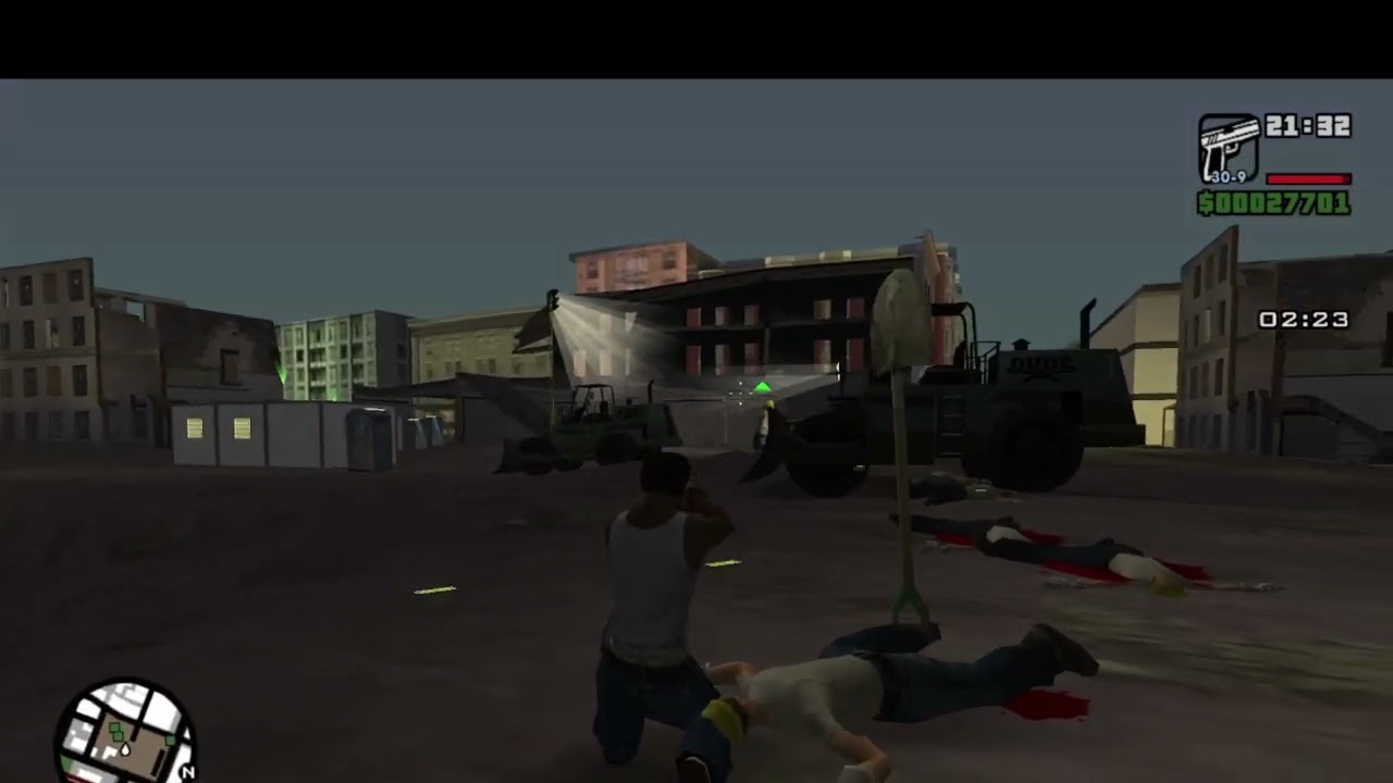 GTA SAN ANDREAS MISION DESTRUCTION (: