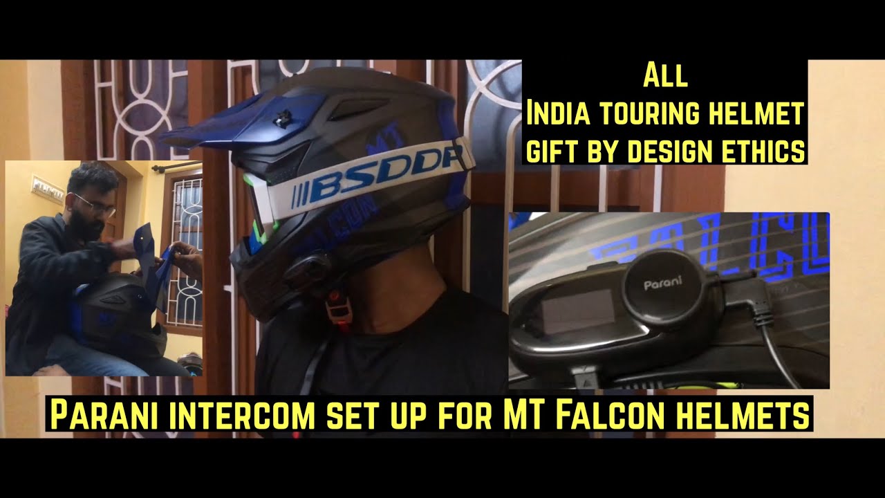 All india tour helmet Gift from design ethics #tuluvlog