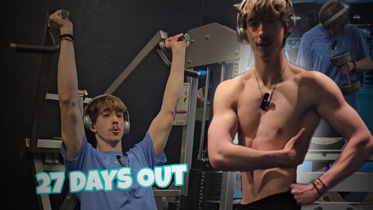 27 DAYS OUT | Shoulders & Biceps 