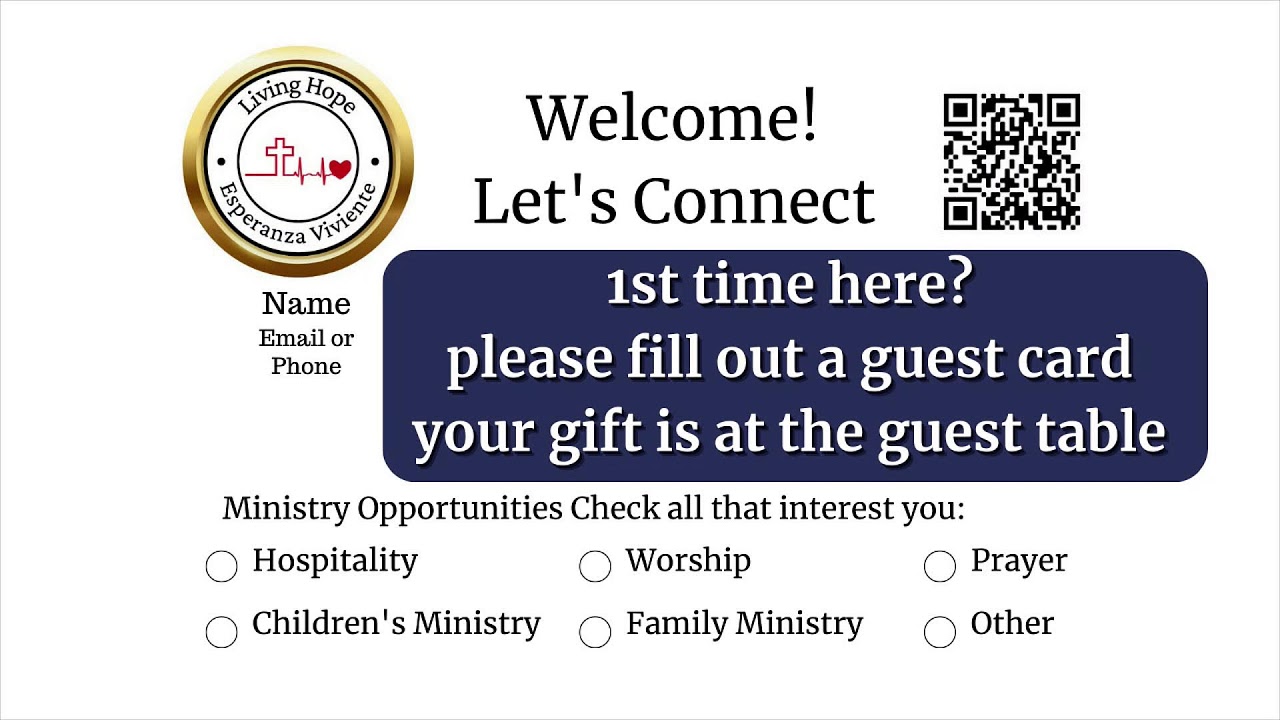 Living Hope Today Studies + Church Worship Services