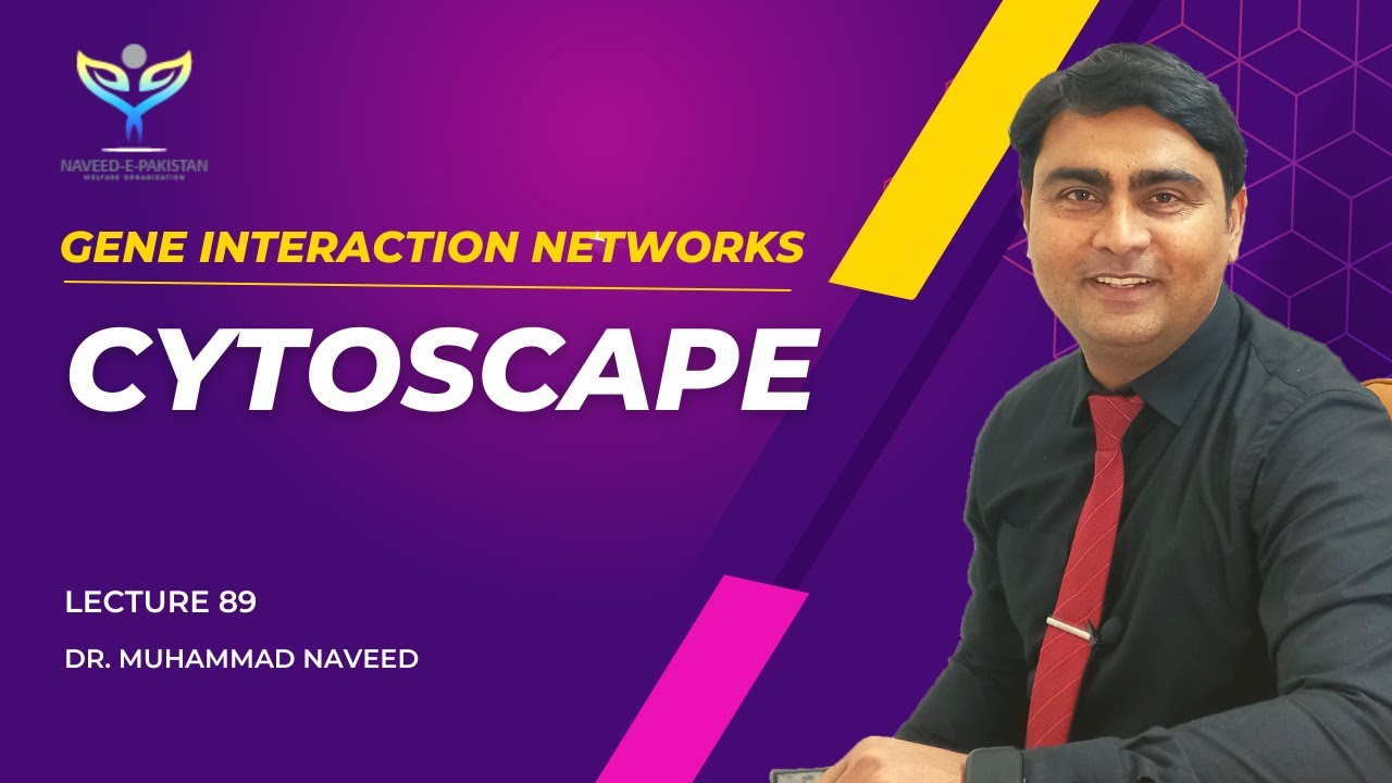 Cytoscape | Gene Interaction Networks Figures for Publications | Lecture 89 | Dr. Muhammad Naveed