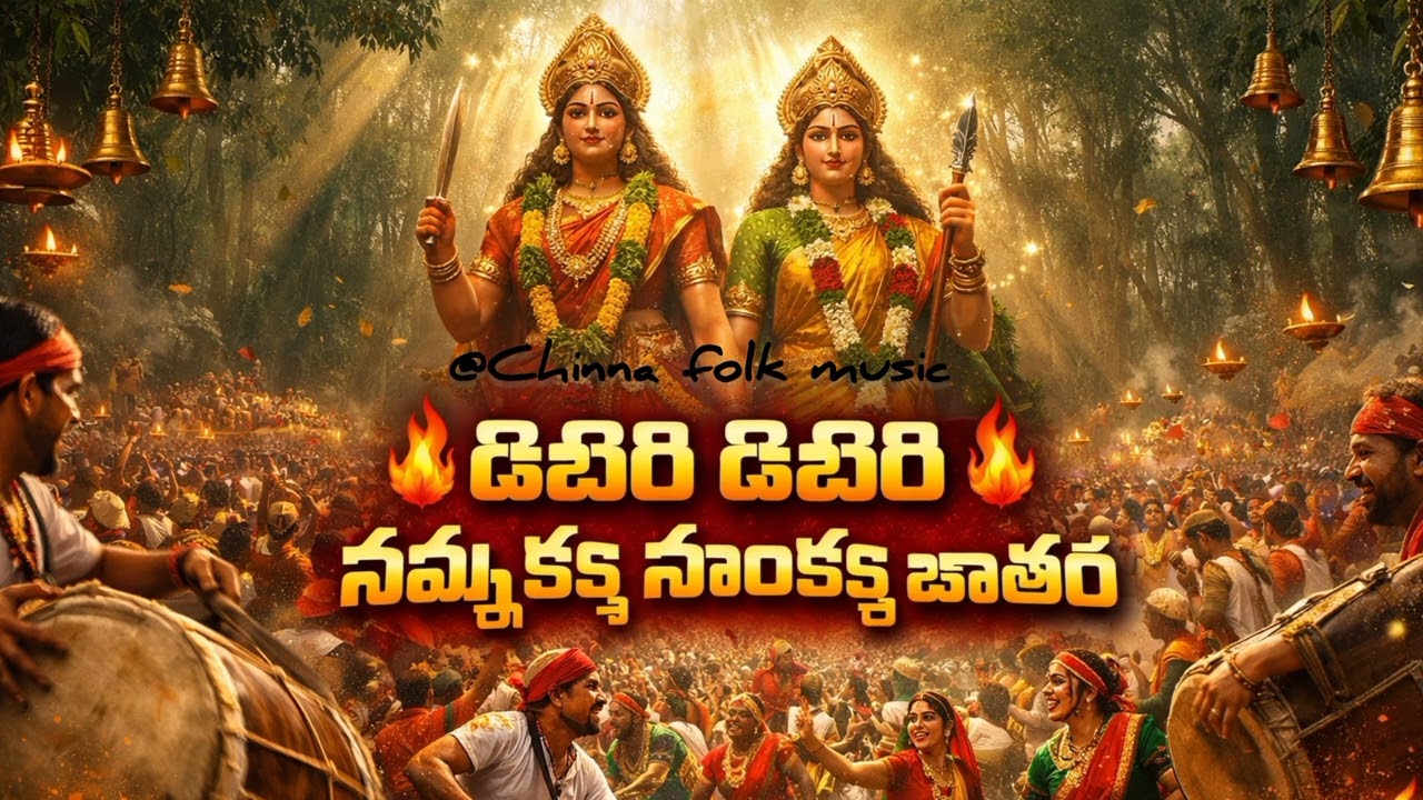 Madharma samakka sarakka song and support subscribe to my channel @Chinna folk music 