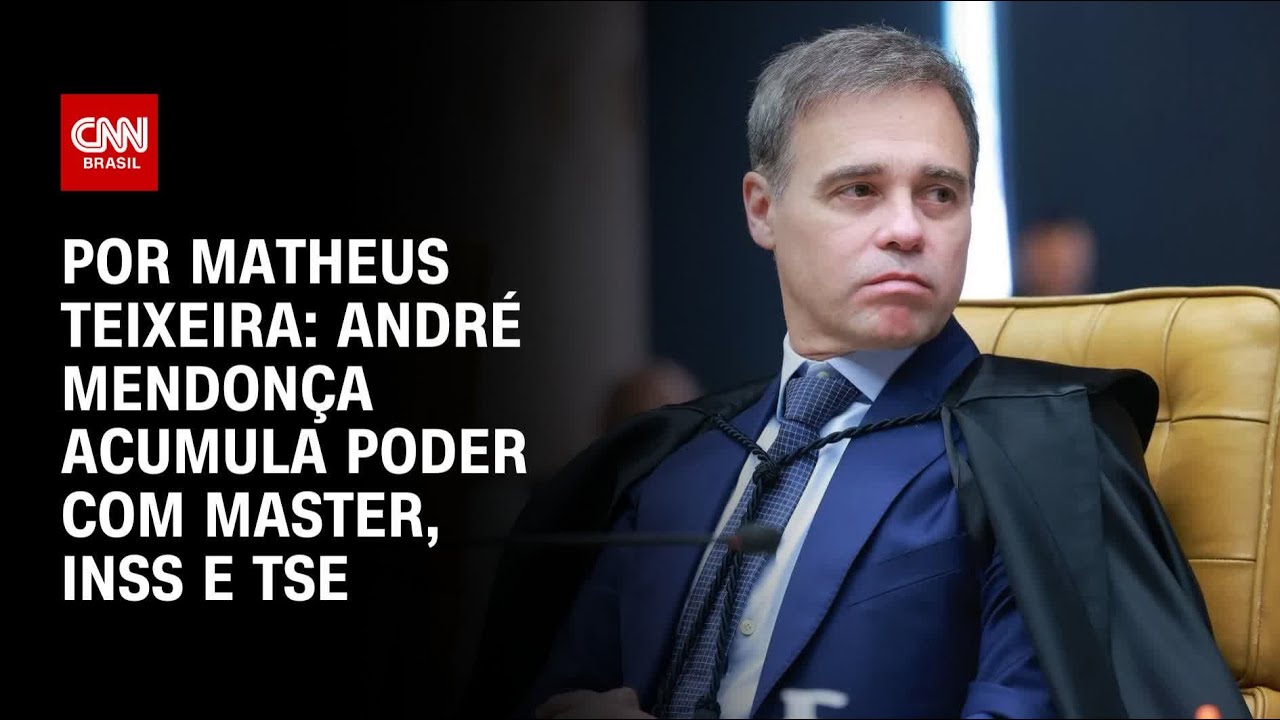 André Mendonça acumula poder com Master, INSS e TSE | LIVE CNN