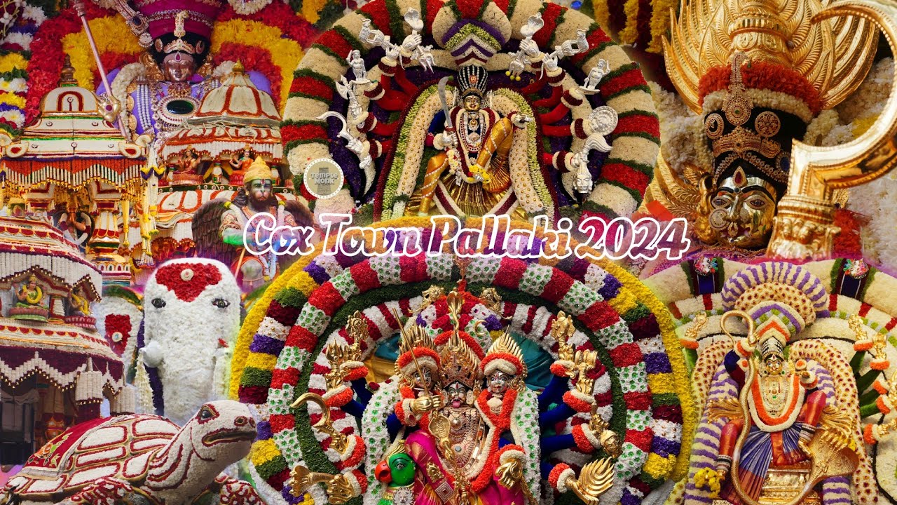 COX TOWN PALLAKI 2024 | COX TOWN DODDIGUNTA CAR FESTIVAL 2024 | ‪@TempleMonk‬ #templemonk #pallaki