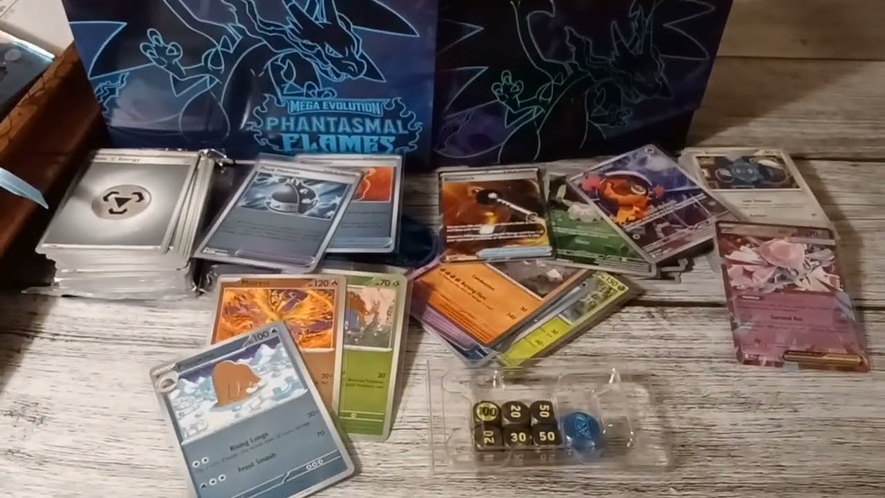 Opening a Phantasmal Flames Elite Trainer Box! - Pokémon TCG