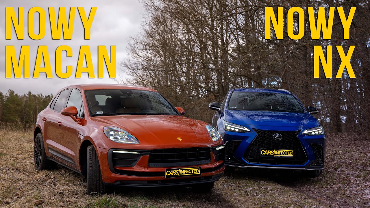 Nowy Lexus NX 350h vs Porsche Macan 2022 - Trudny wybór za 300.000 PLN | Test - #40