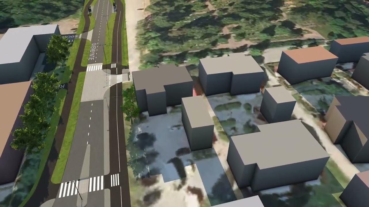 Kirkkonummentie Överbyntintien katusuunnitelma