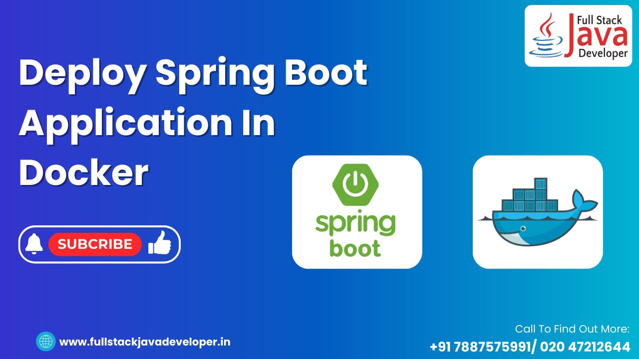 Deploy Spring Boot Application in Docker