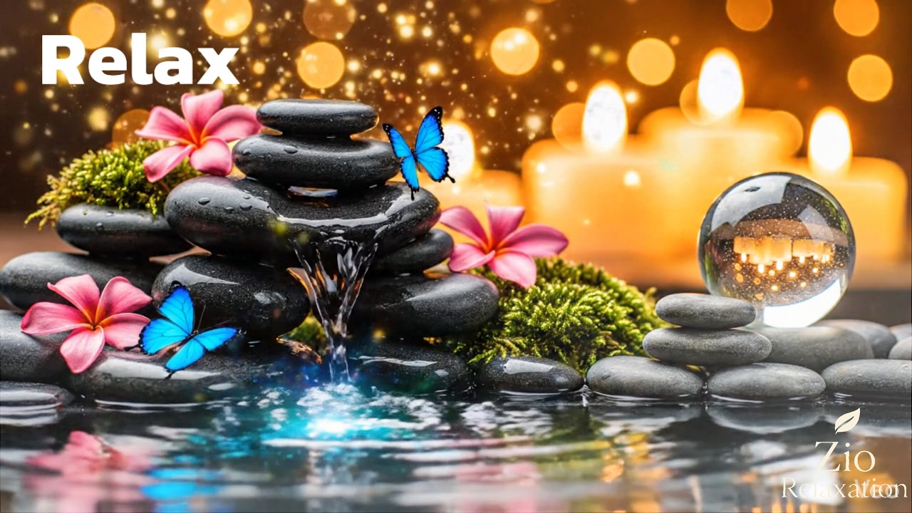 Deep Sleep Music 🌙 Piano & Water Sounds for Instant Anxiety Relief (Night Ambience) Series 6