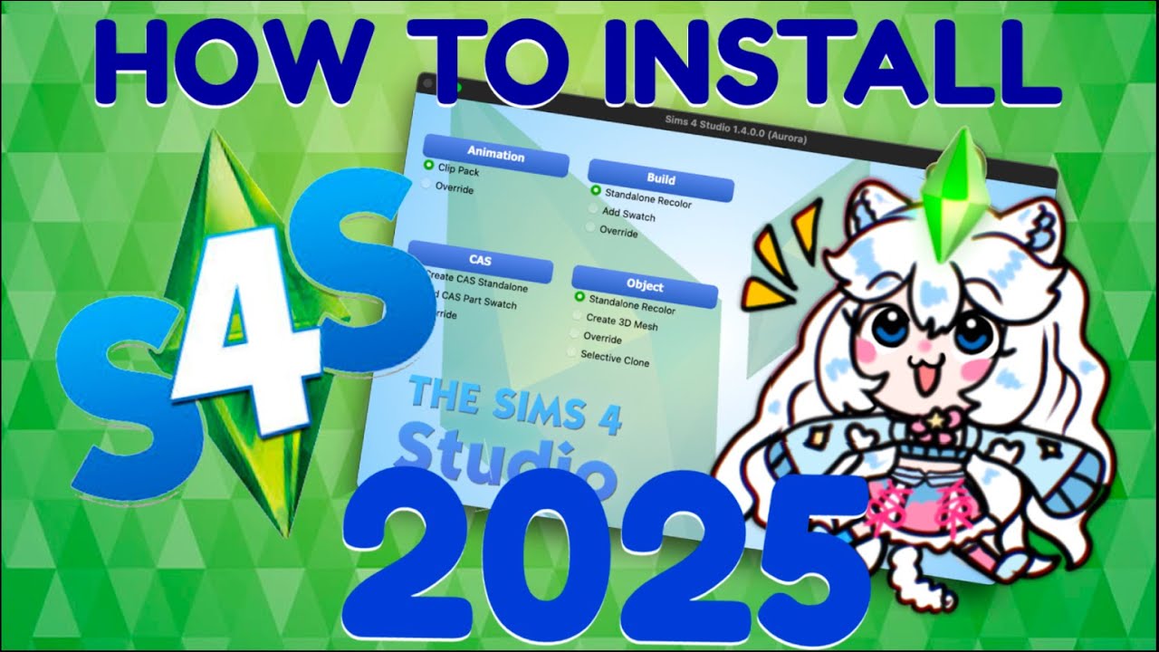 Sims 4 MODDING TUTORIAL:  How to Install Sims 4 Studio 2025 (For Windows and MAC)