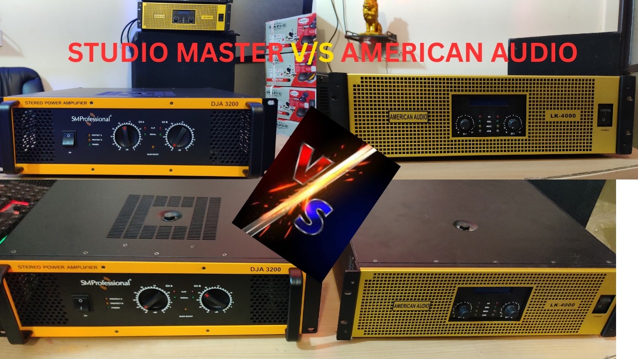 Studiomaster DJA 3200 VS American Audio LK-4000 | Kaunsa hai Best? 🔥