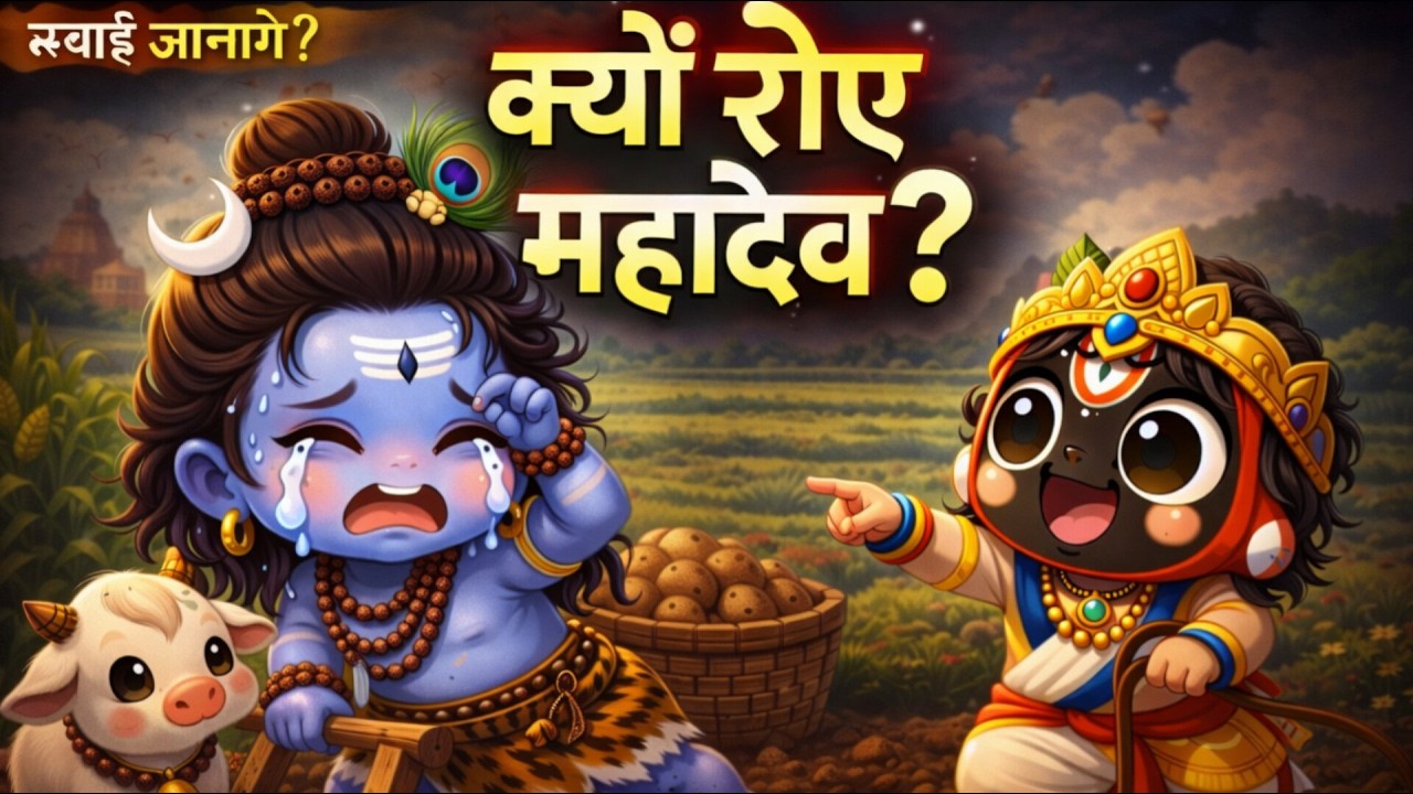 भोलेनाथ रो पड़े 😢 जगन्नाथ जी की अनोखी खेती लीला!