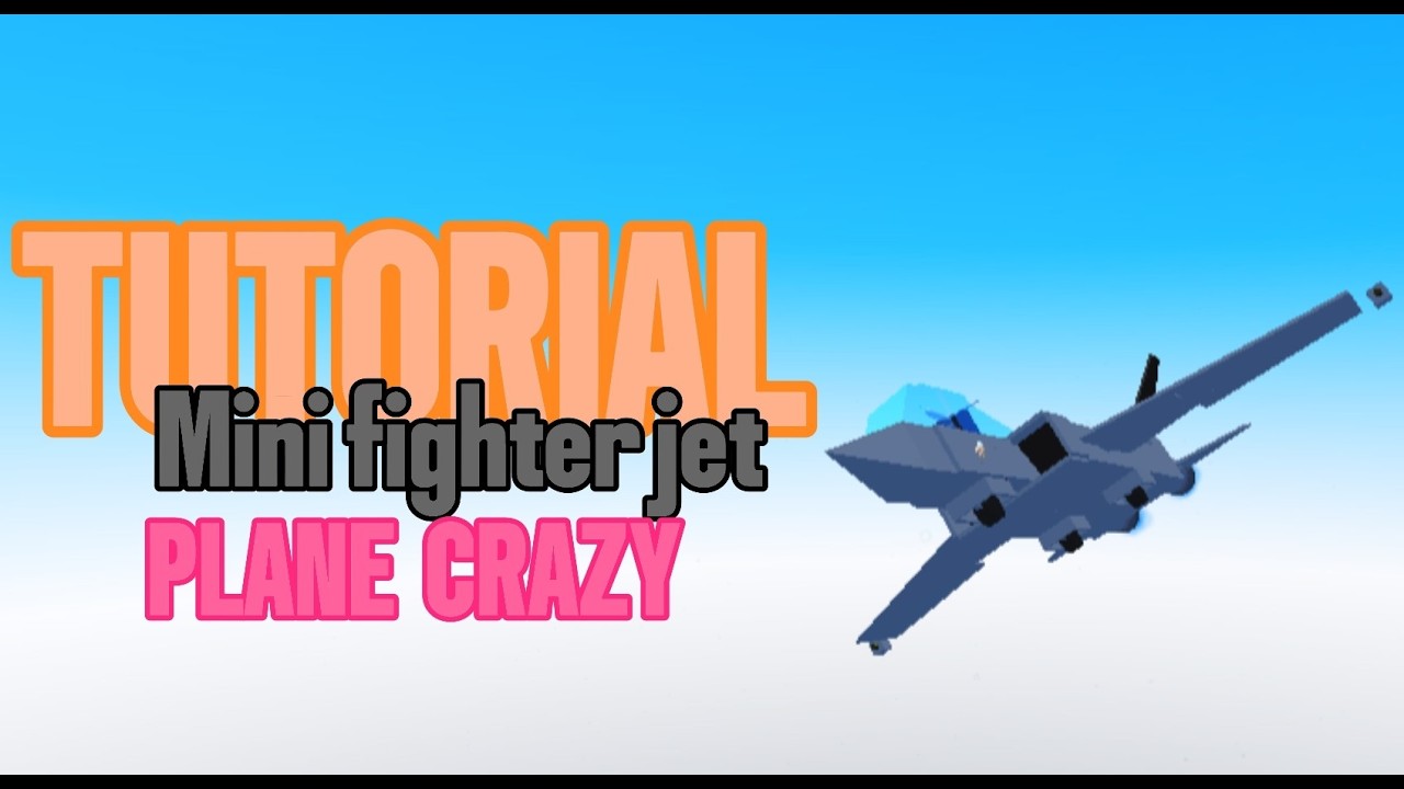 Mini fighter jet Plane Crazy TUT!