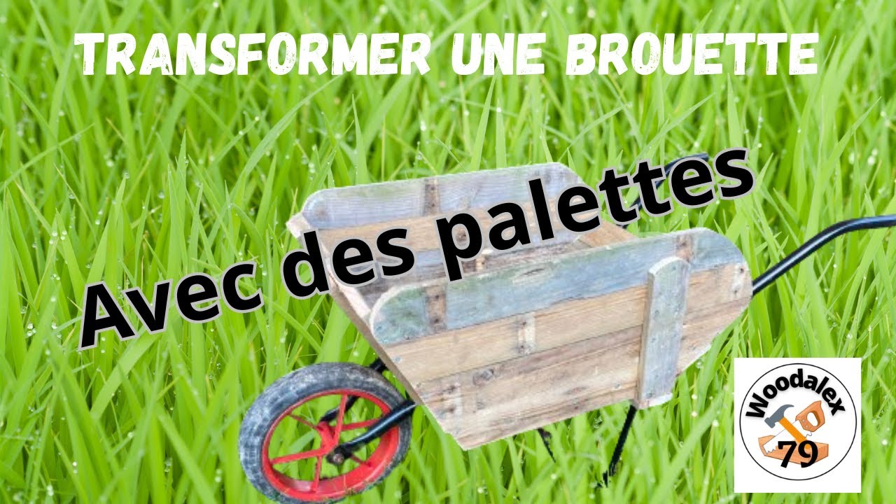 brouette en palette