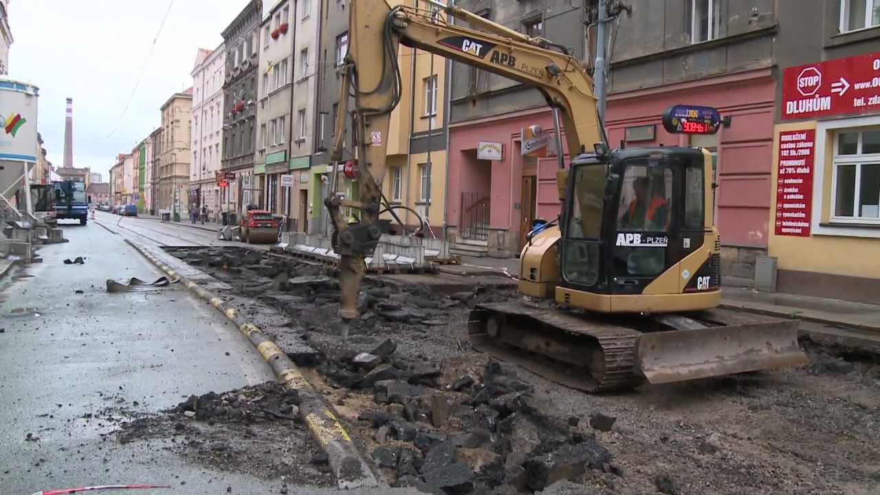 APB Plzeň - Rekonstrukce tramvajových kolejí Plzeň slovany