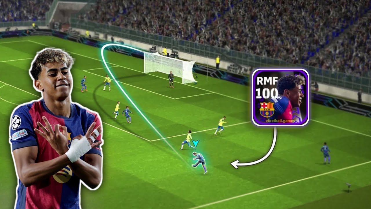 Lamine Yamal = Baby Messi? 🐐🔥 (POTW) UCL Card Review in eFootball 2025