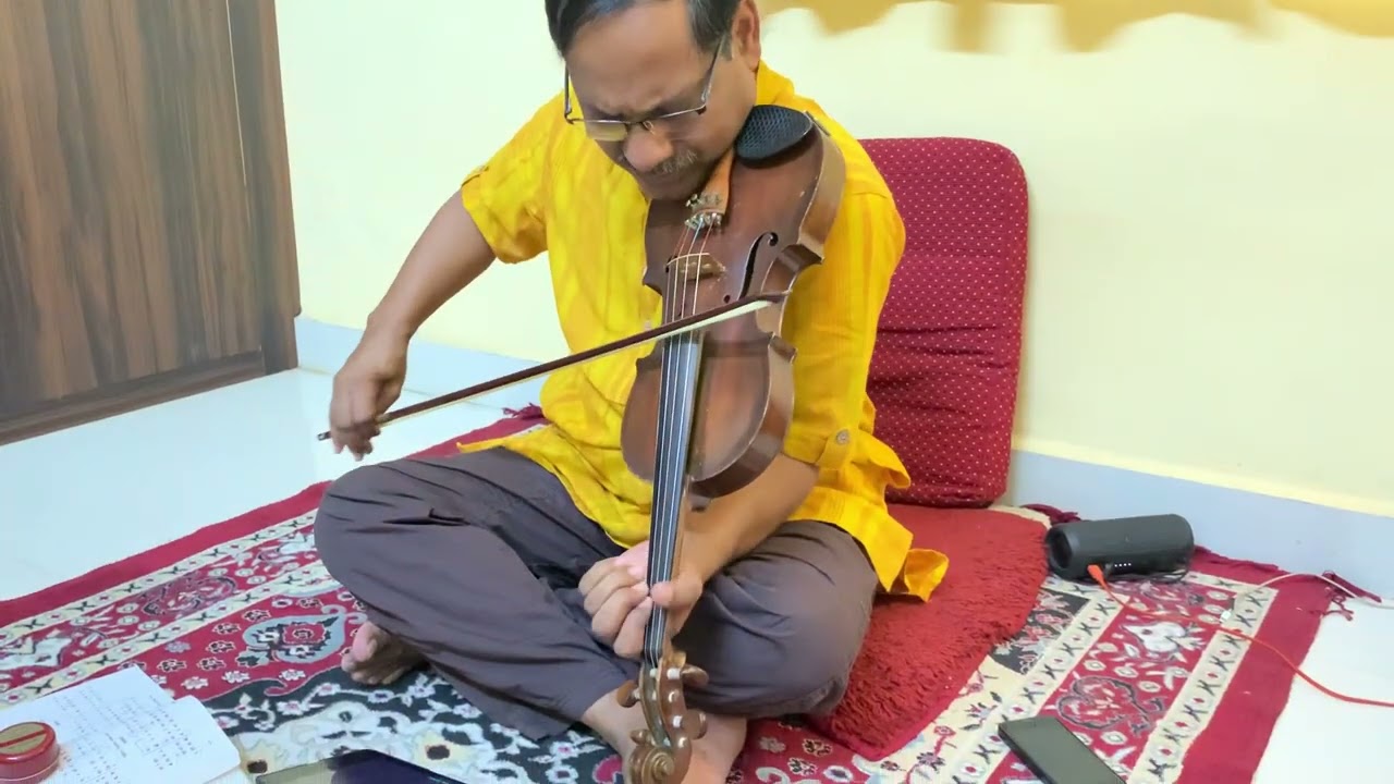 How to play Yaman bandish on violin