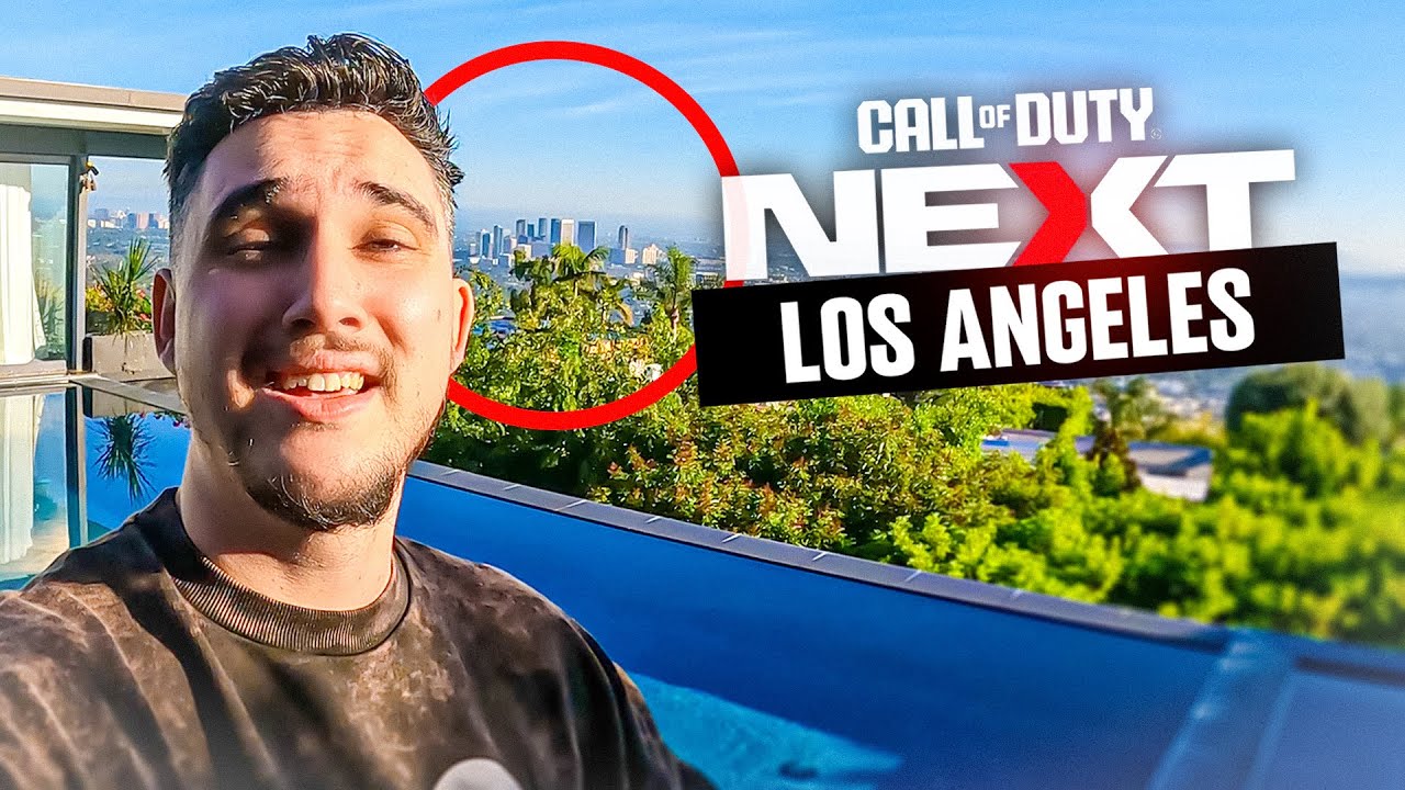 VLOG dans une maison à 17 MILLIONS pour MW3 😲
