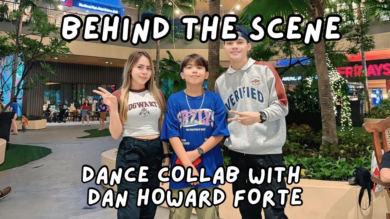 Behind The Scene - New Dance Vids with Dan Howard Forte | KimShy Moves