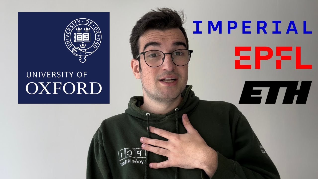 Почему я выбрал Оксфорд? (вместо Империал, ETH и EPFL)