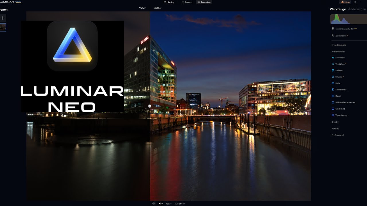 Luminar Neo - was k&ouml;nnen die Stimmungsmacher aus dem Kreativstudio Pavel Kaplun? LUTs und Presets