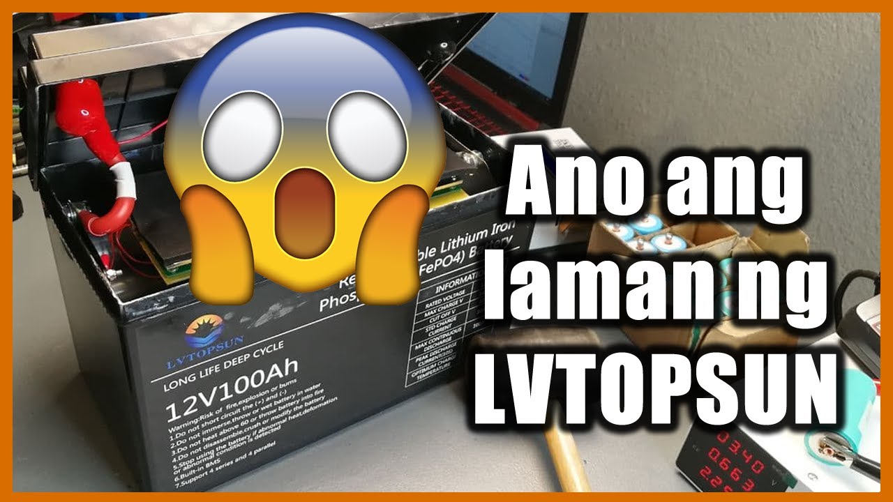 LvtopSun 12v 100Ah LiFePO4 Battery Review and Teardown