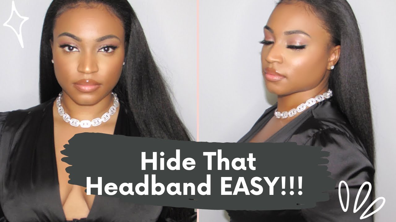Hide The Headband on Your Headband Wig! EASY! Ft. SuperBWigs