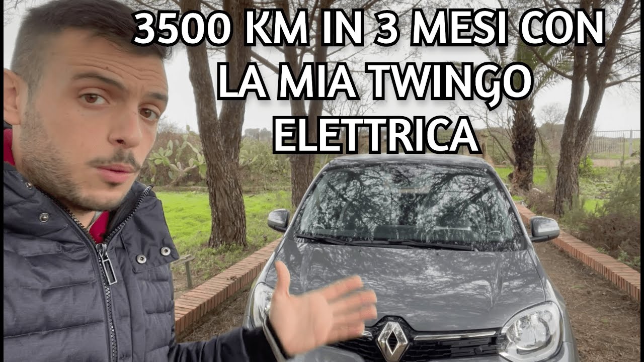 3500km ELETTRICI IN 3 MESI  CON LA TWINGO