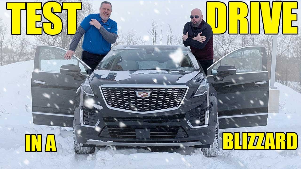 Cadillac XT5 Twin Clutch AWD System Tested in 13 Inches of Snow