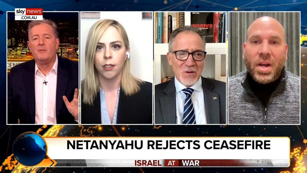 ‘This is a form of occupation’: Piers Morgan clashes with Israeli journalist