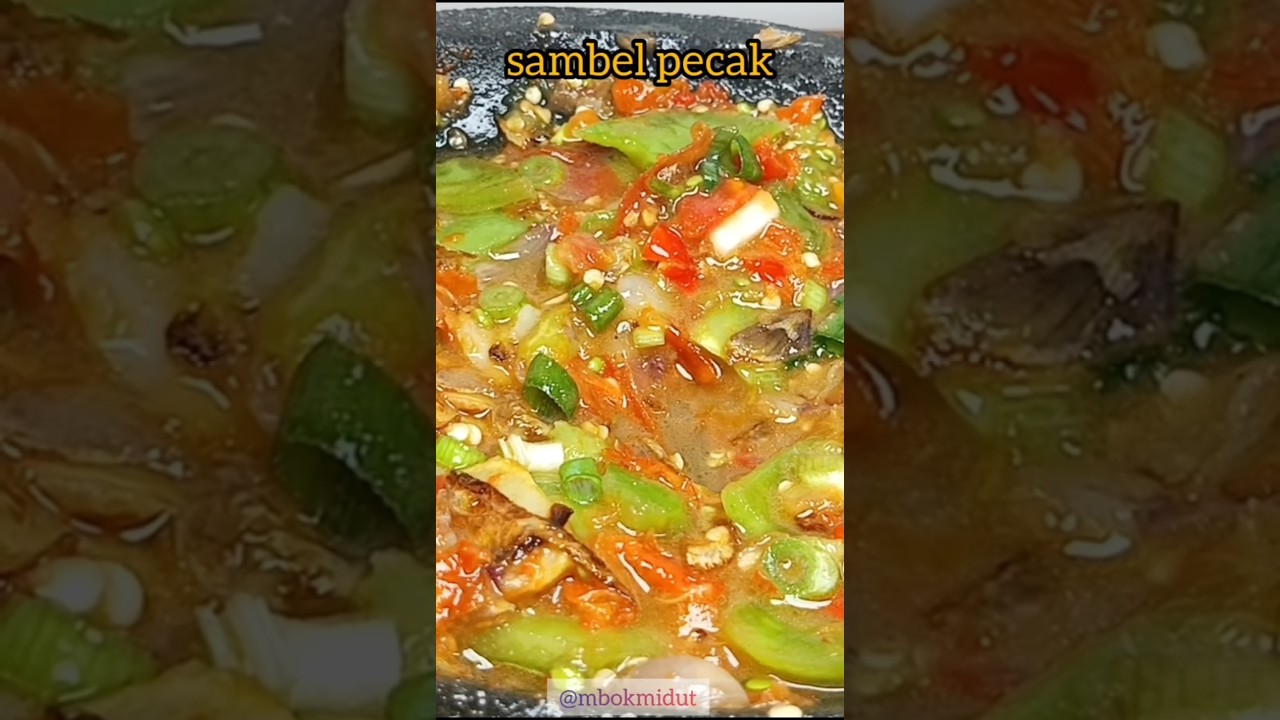 sambel pecak terendul 