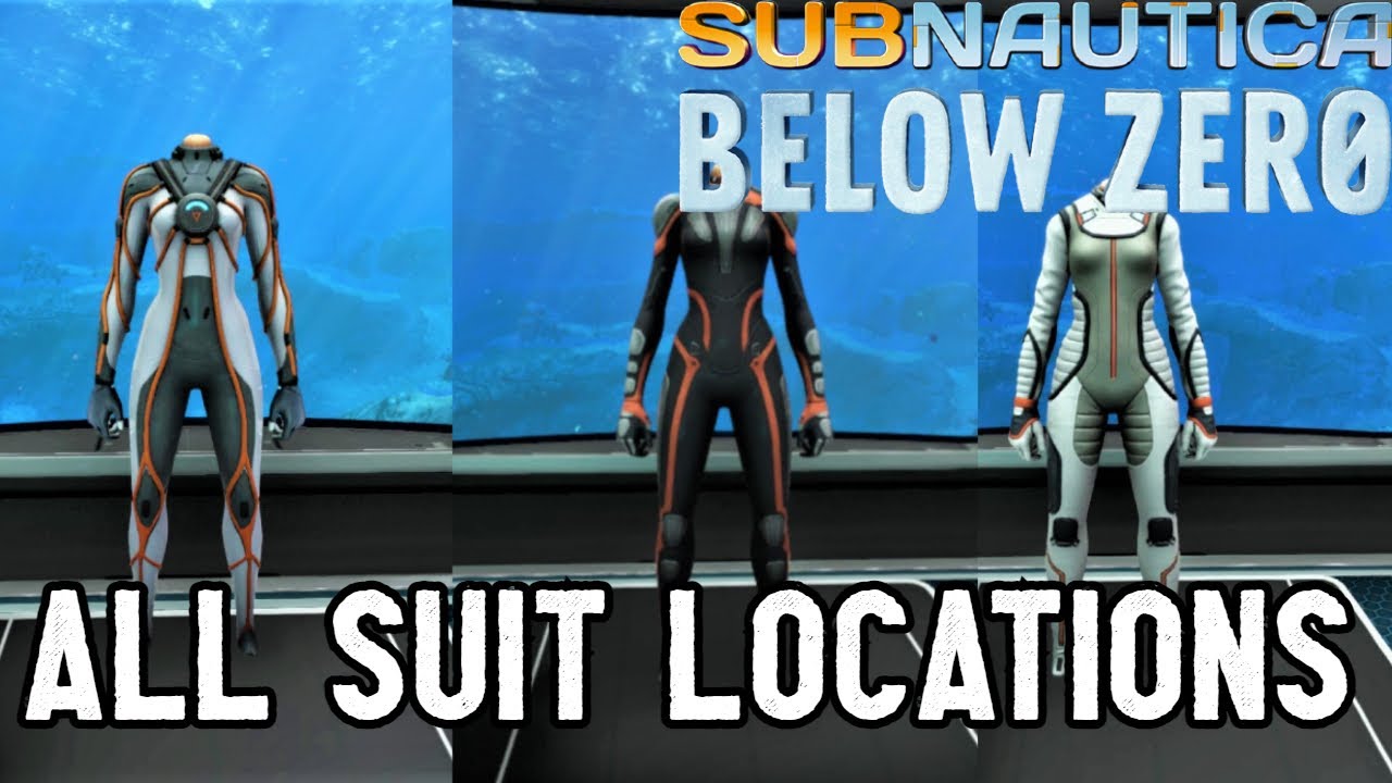 Subnautica Below Zero | All Suit Locations | Cold Suit | Still Suit | Reinforced Dive Suit
