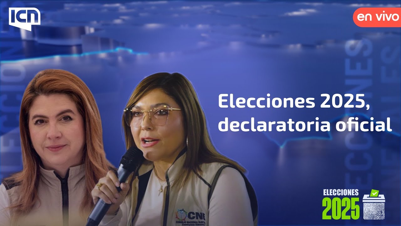 Elecciones 2025, declaratoria oficial | EN VIVO 🔴