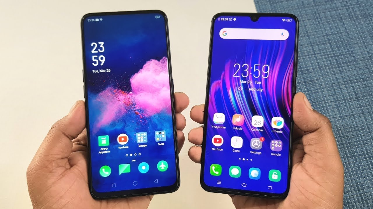 Oppo F11 Pro vs Vivo V11 Pro SpeedTest & Camera Comparison