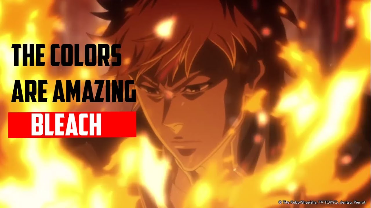 THE USE OF COLOR IN BLEACH THOUSAND YEAR BLOOD WAR IS AMAZING