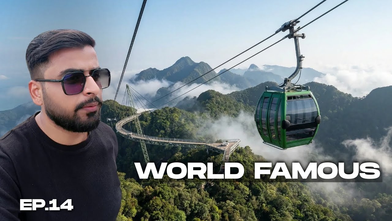 Langkawi Cable Car & Sky Bridge 🇲🇾 | One of the World’s Most Famous Views #nomadiczia #malaysia