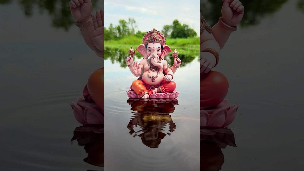 Ganesh chaturthi special creative videography idea 👀👍 #ganeshchaturthi #ganesh #ganesha #shorts
