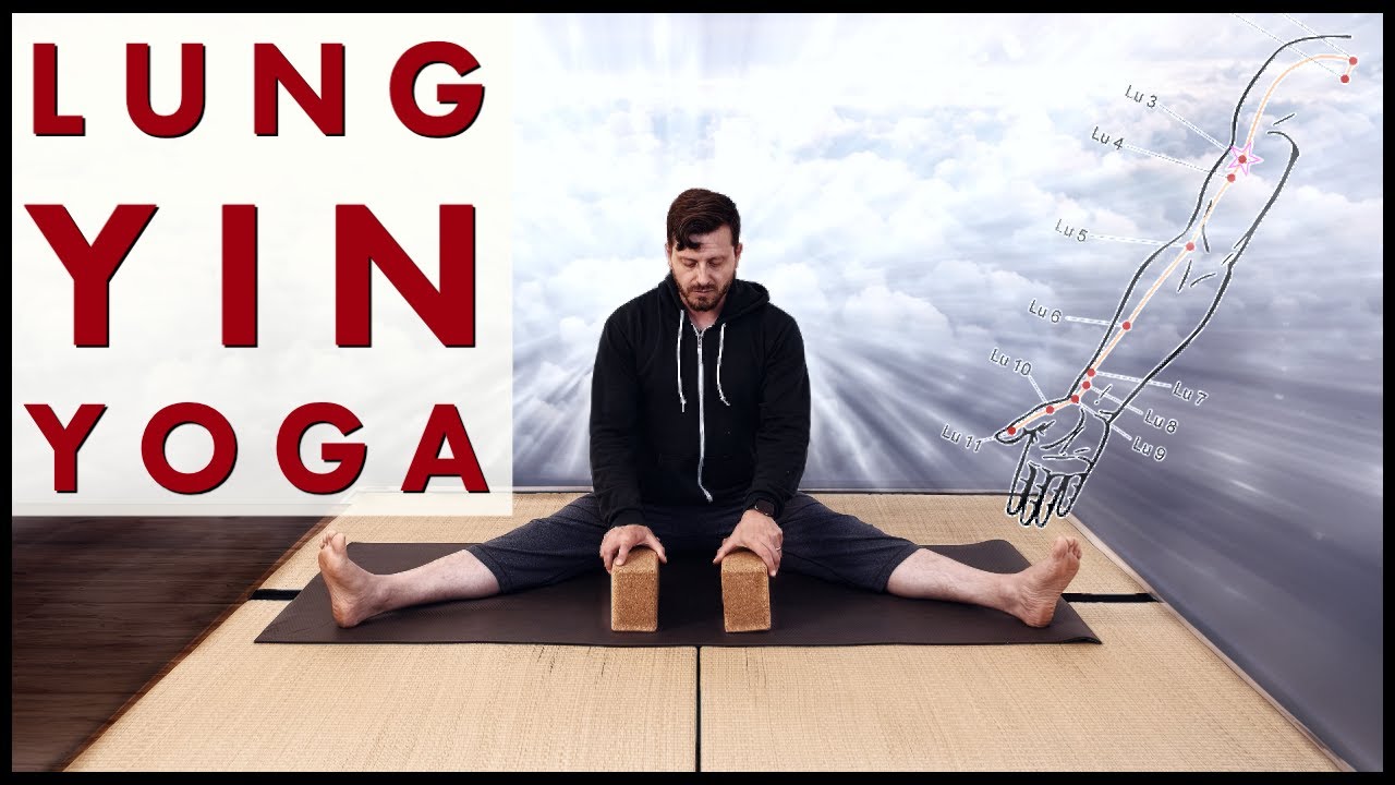 Yin Yoga For Lung Meridian - 30 Minute Yin Yoga Class For Chest, Shoulders,  Upper Body
