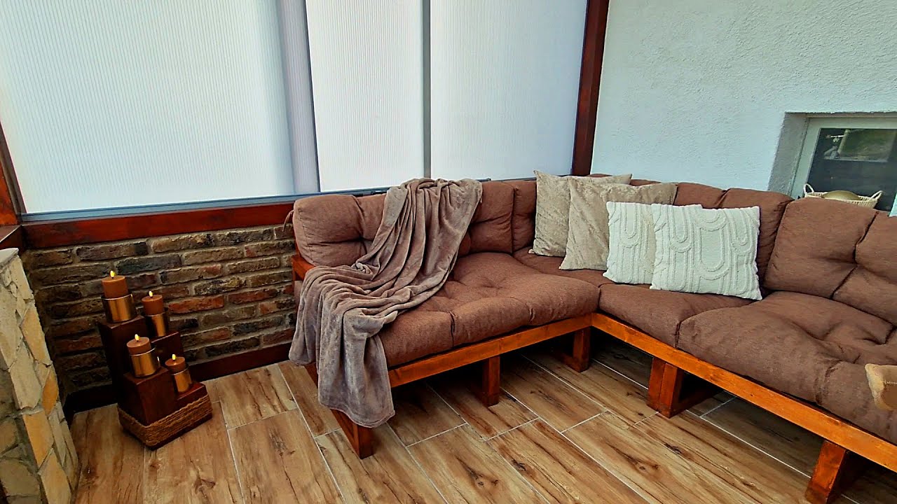 Красивая, Стильная мебель на Террассу из Паллет, Stilvolle Möbel für die Terrasse