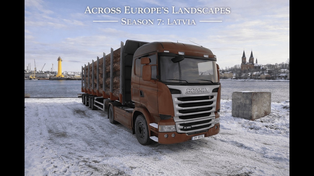 Across Europe’s Landscapes ~ Season 7: Latvia / Ventspils → Liepāja [14/02/2026]