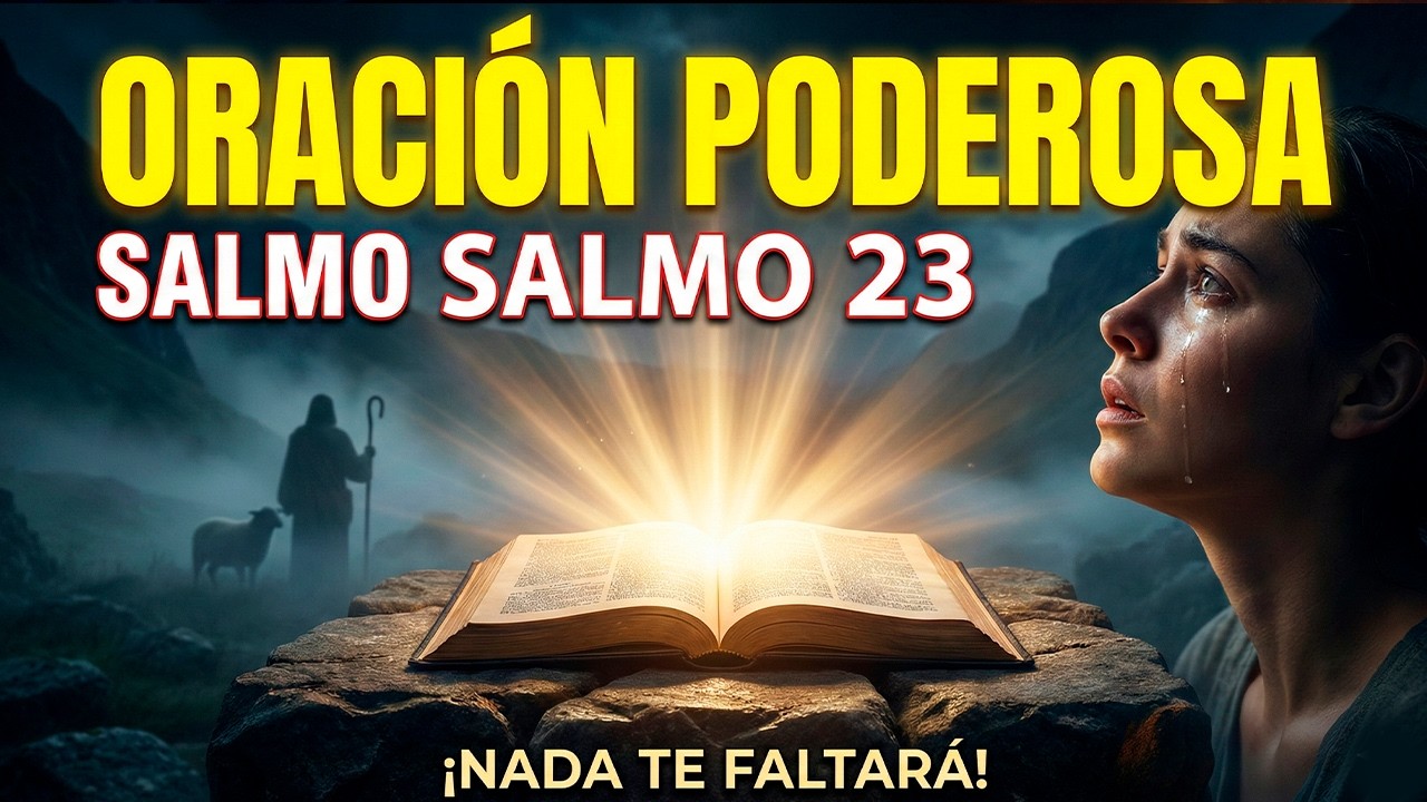🚨 El SECRETO del SALMO 23 para que NADA TE FALTE en este 2026 🐑🙌✨
