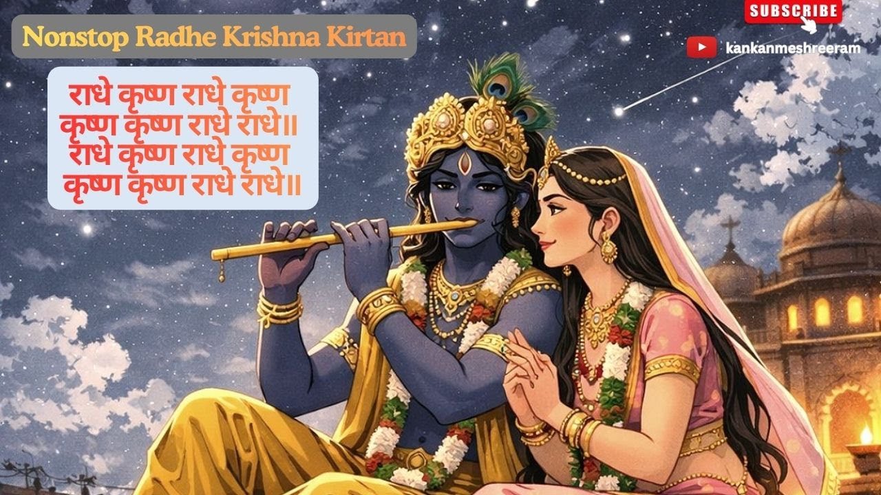 Radhe Krishna Kirtan | राधे कृष्ण राधे कृष्ण कृष्ण कृष्ण राधे राधे | Radhe Krishna Radhe Krishna |