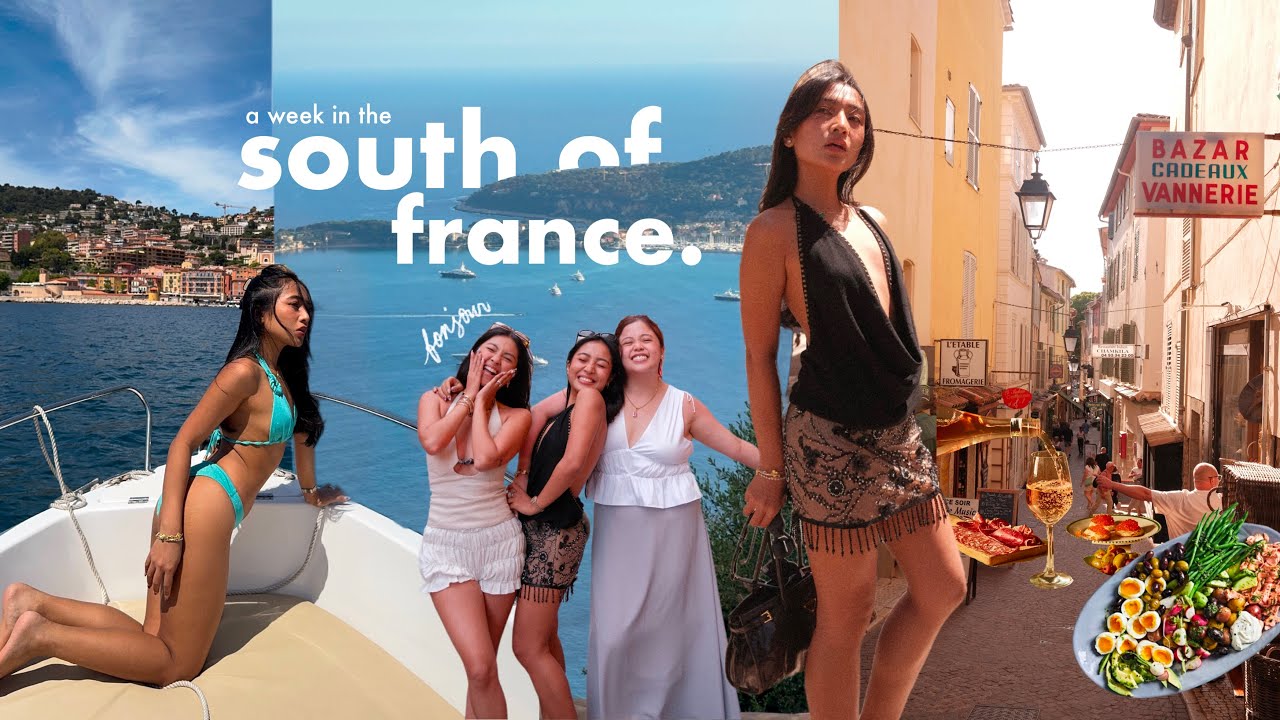 girl summer in the south of france & copenhagen with my friends | my euro summer travel diary