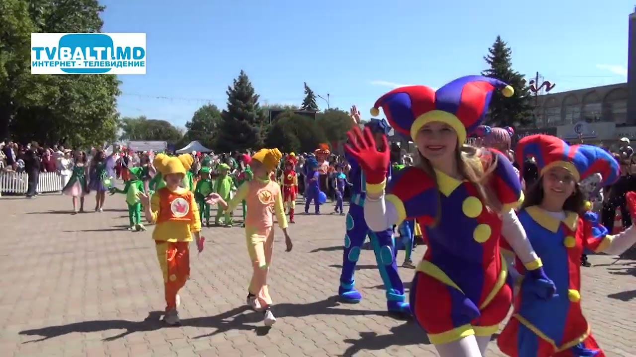 ШЕСТВИЕ ко  дню города Бельцы-2025   22 05 25