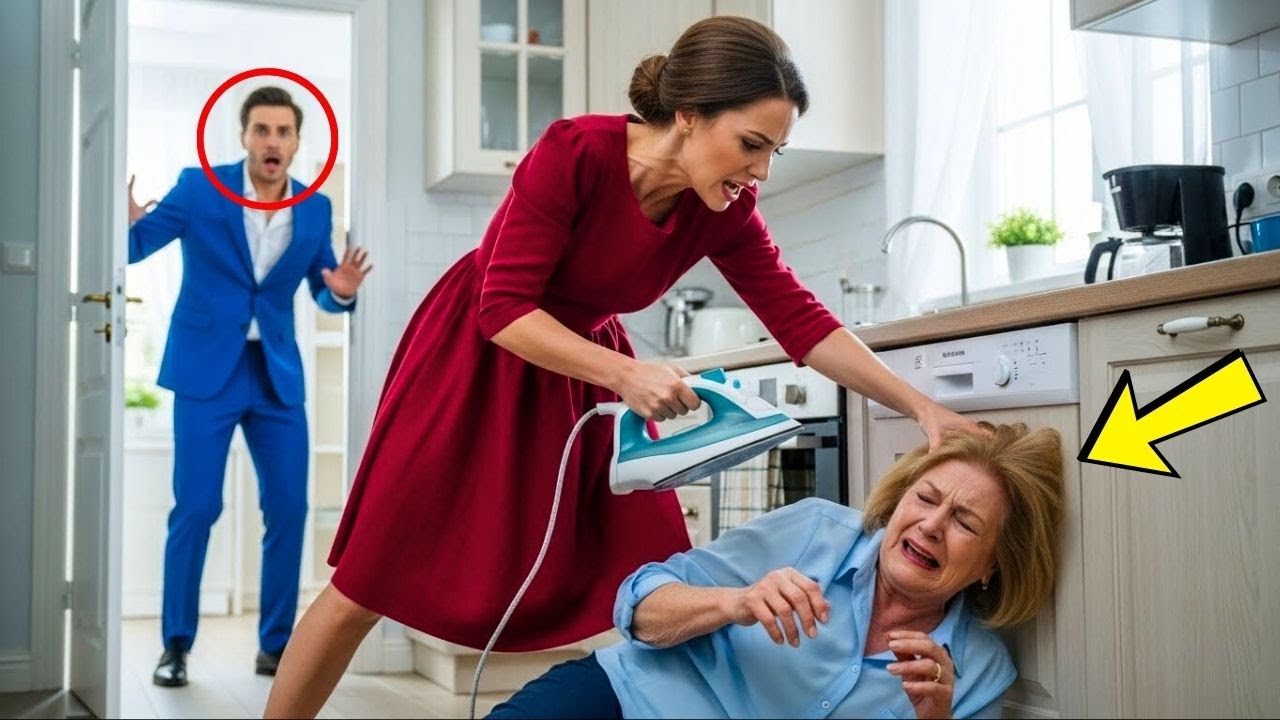 אִמּוֹ שֶׁל הַמִילְיוֹנֵר צוֹעֶקֶת "תַּעֲצֹר, שׂוֹרֵף!", עַד שֶׁהַבֵּן רוֹאֶה מָה עָשְׂתָה אִשְׁתּוֹ