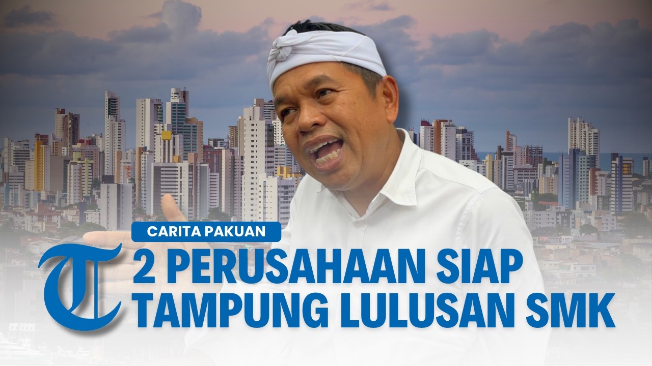Lulusan SMK Langsung Kerja! KDM Teken MOU Jalin Kerjasama dengan 2 Perusahaan  | Carita Pakuan