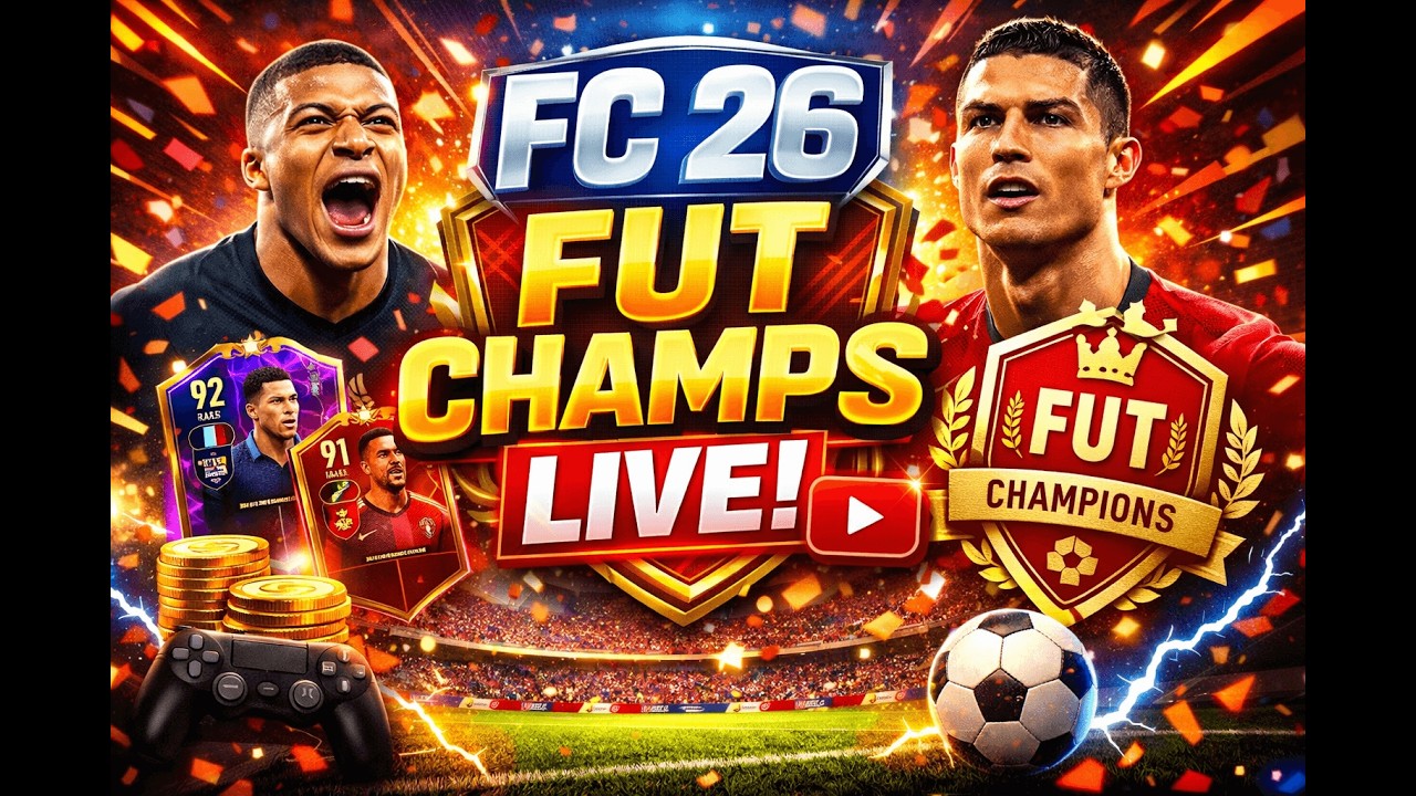 FC 26 FUT Champs LIVE 🔥 | No Money Spent RTG | Weekend League Grind